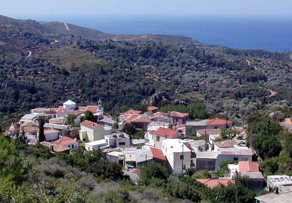 NEOCHORI - View of Neochori from above